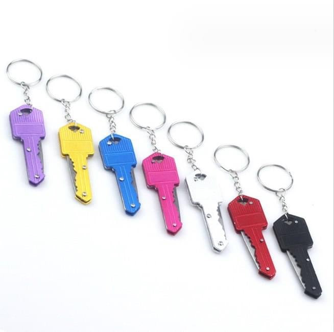 Discreet Key Knife Keychain