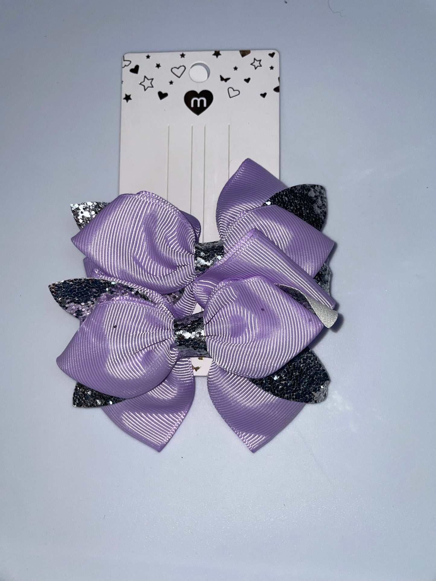 Bling Hair Bow Clips