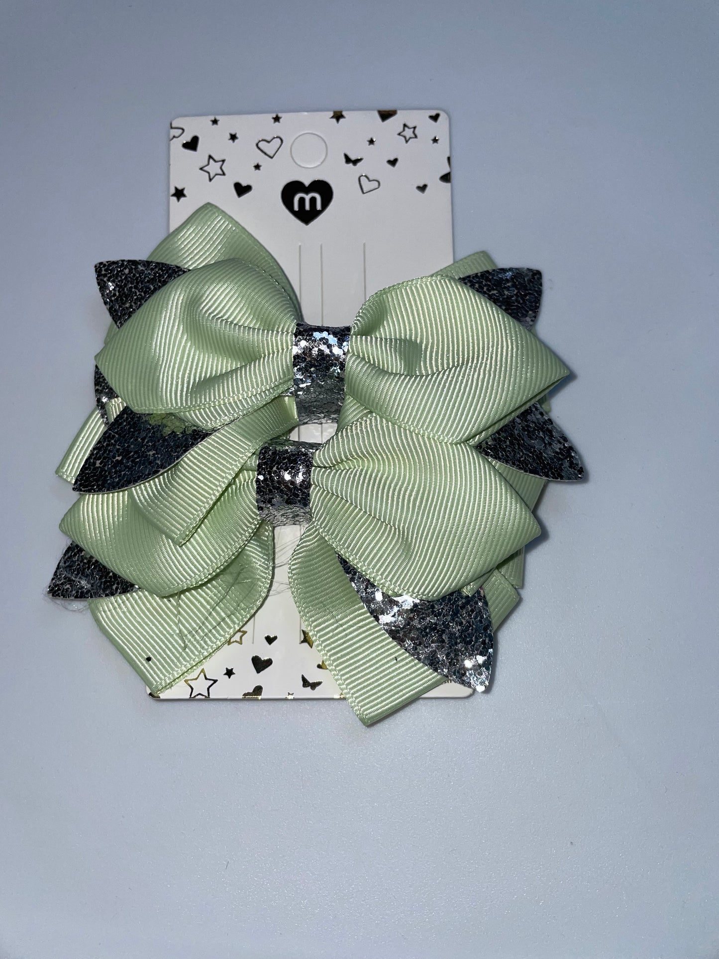 Bling Hair Bow Clips