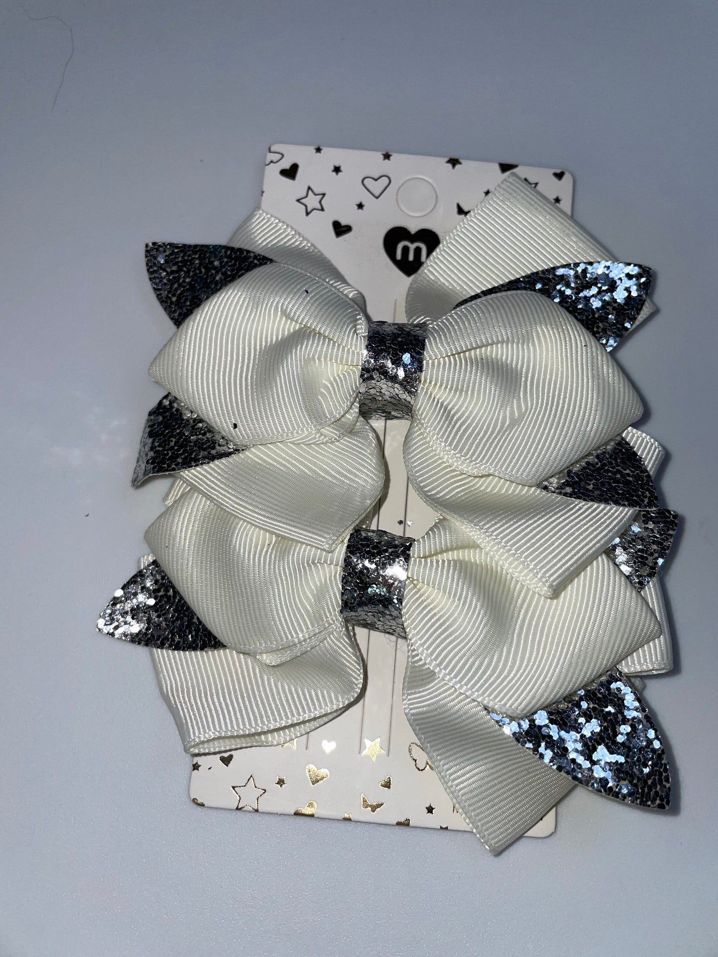 Bling Hair Bow Clips