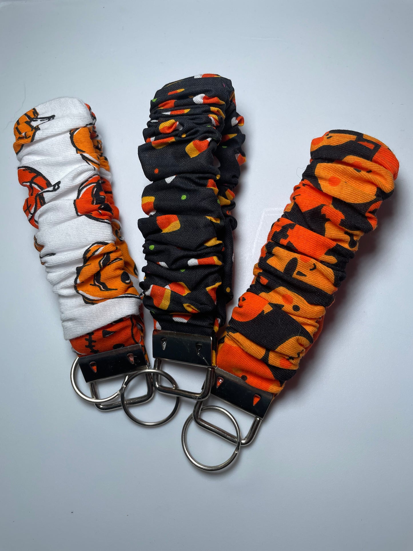 Halloween Scrunchie Keychain Sets